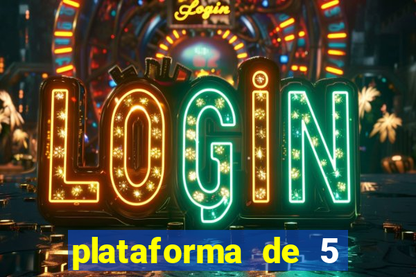 plataforma de 5 reais fortune tiger